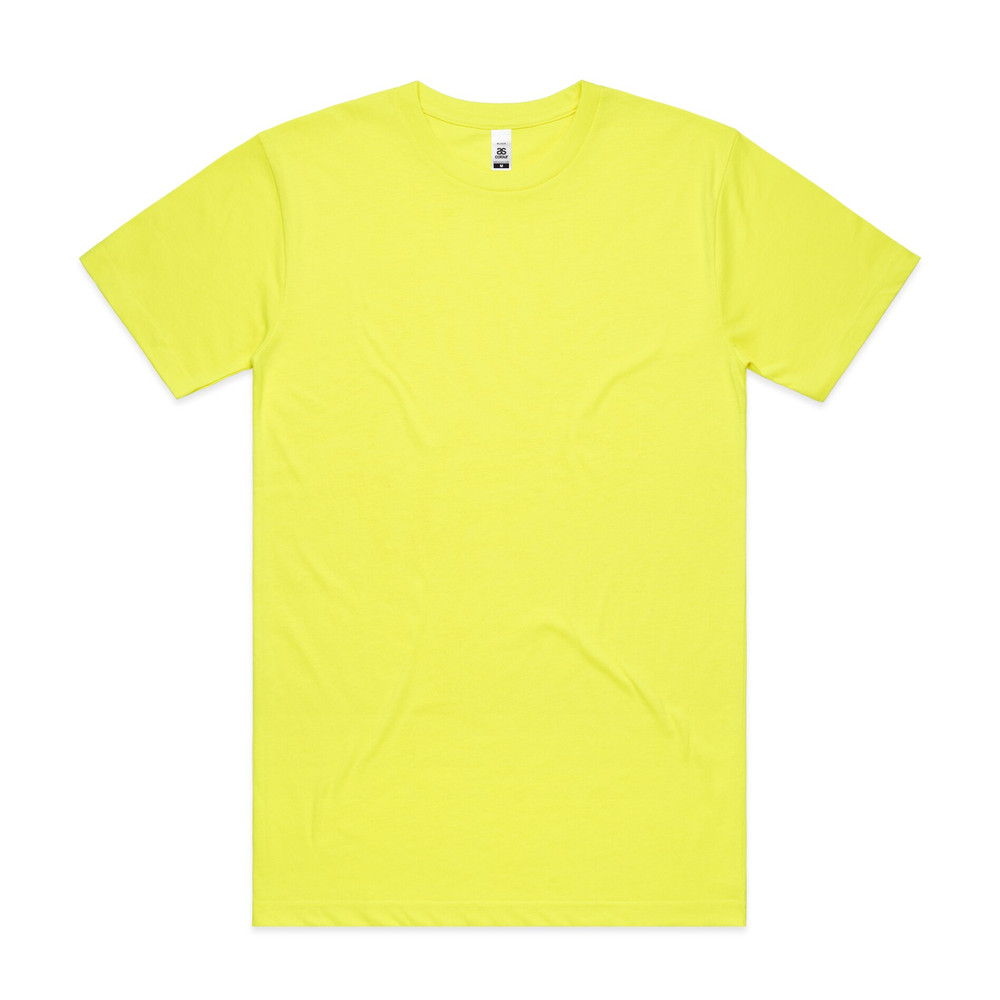 AS Colour Hi Vis Block Safety Tee 5050F - Image 3